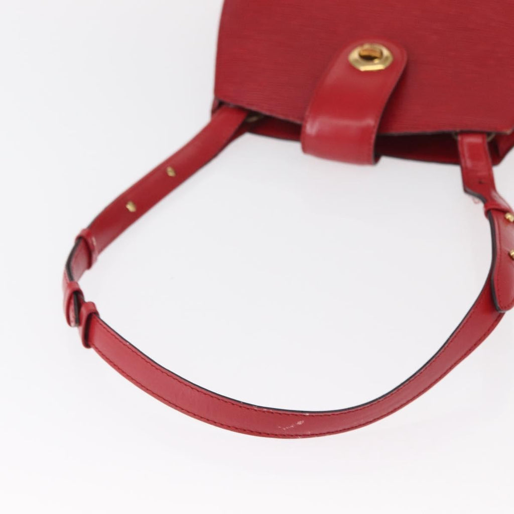 Louis Vuitton Cluny Shoulder Bag Epi Leather Red Leather Shoulder Bag Bag (Pre-Owned)