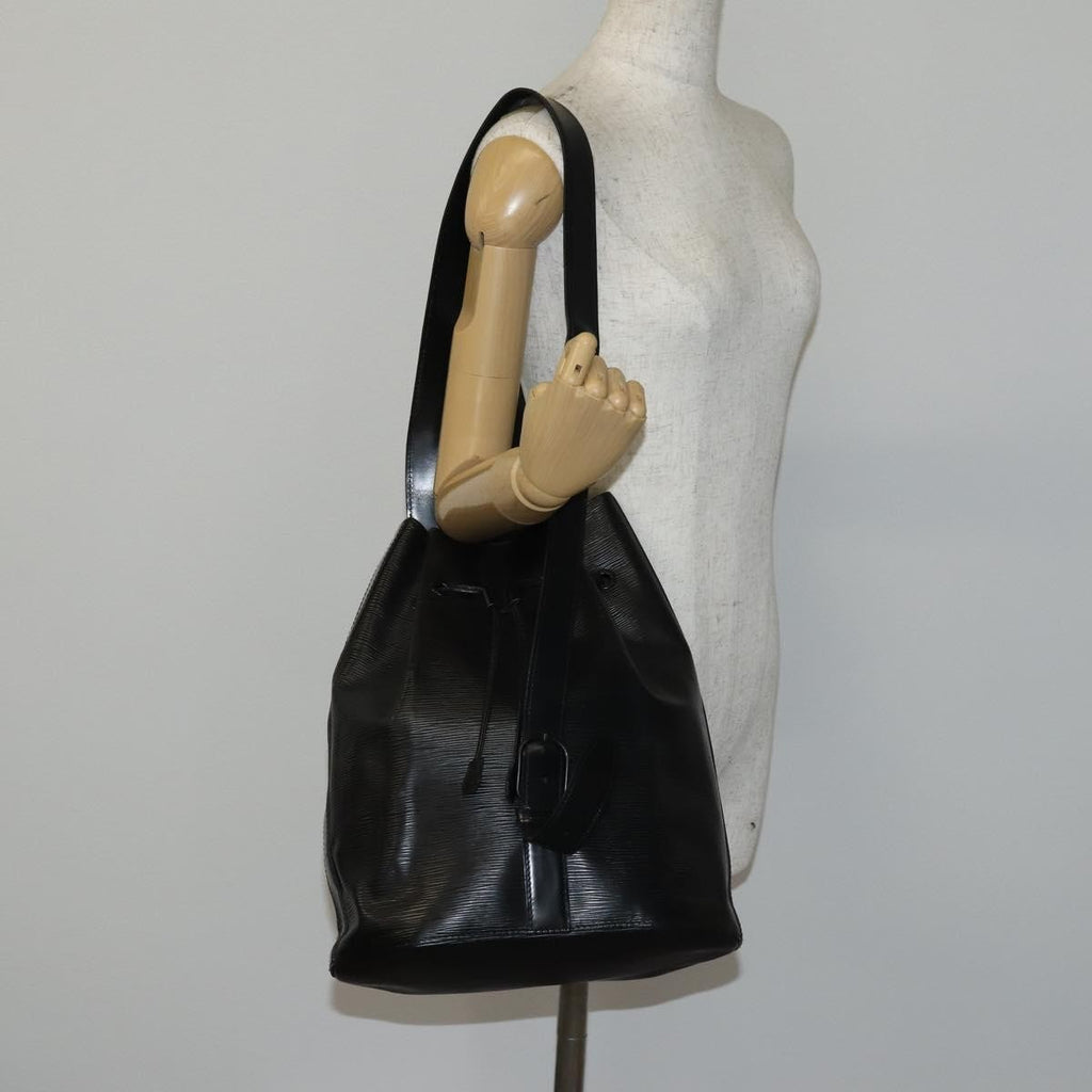 Louis Vuitton Sac A Dos Drawstring Backpack Epi Leather Black Leather Bag (Pre-Owned)