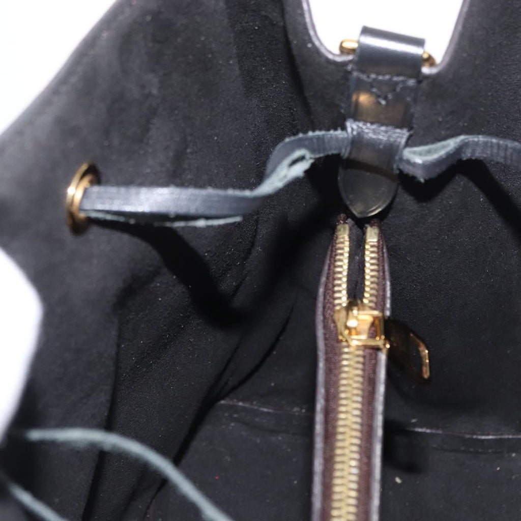 Louis Vuitton Neonoe Handbag Monogram Canvas Black Canvas Shoulder Bag Bag (Pre-Owned)