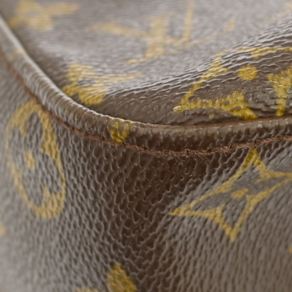 Louis Vuitton Monogram Looping Handbag Monogram Canvas Brown Canvas Shoulder Bag Bag (Pre-Owned)
