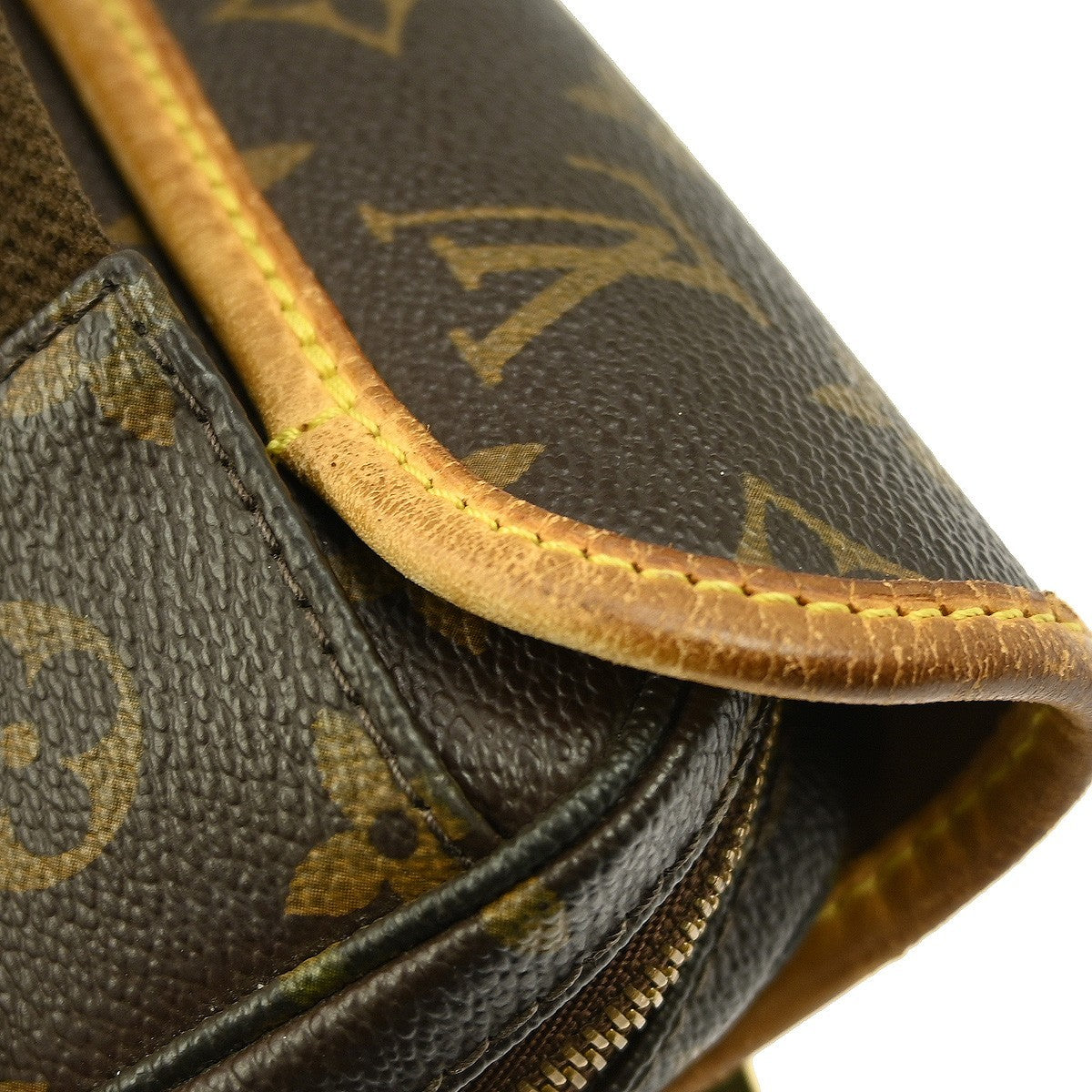 Louis Vuitton Bosphore Waist Bag Monogram Canvas Brown Canvas Clutche & Pouche Bag (Pre-Owned)