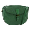 Louis Vuitton Jeune Fille Handbag Epi Leather Green Leather Shoulder Bag Bag (Pre-Owned)