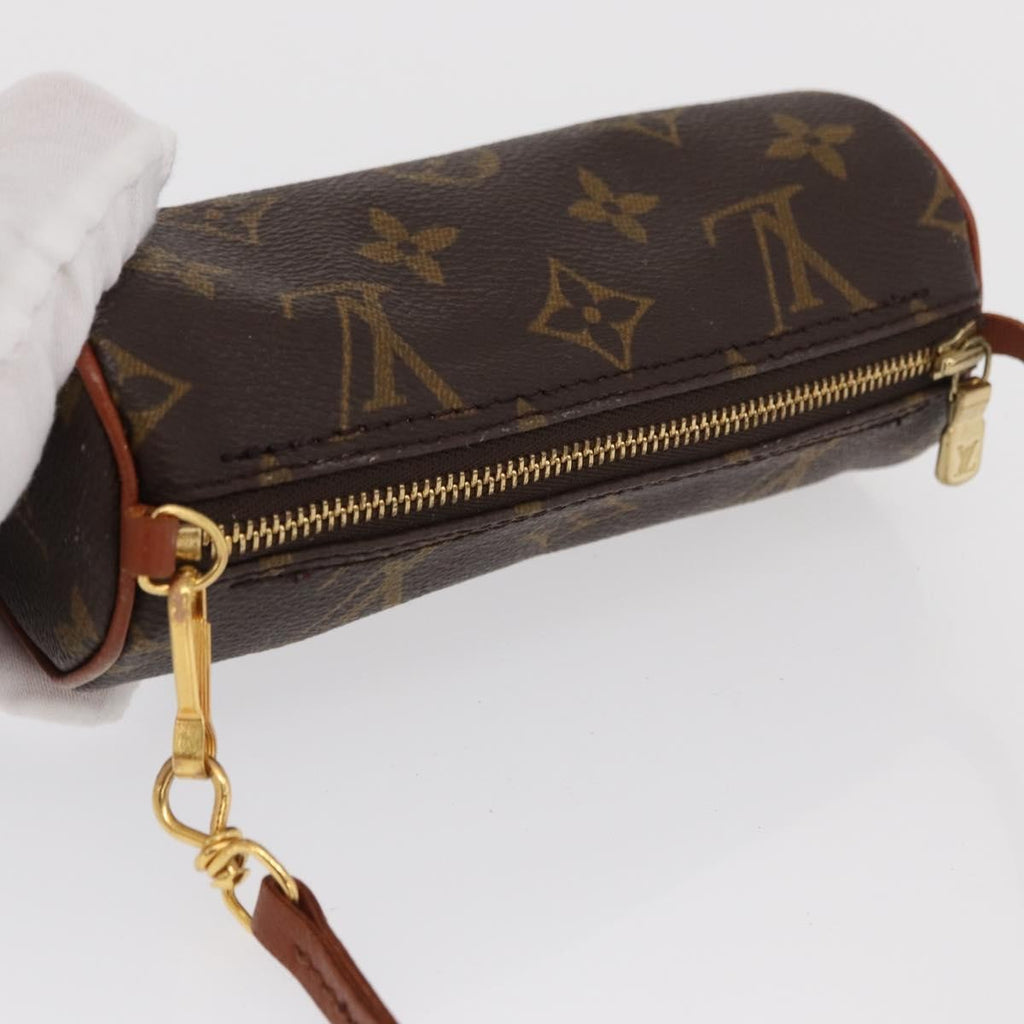 Louis Vuitton Papillon Pochette Monogram Canvas Brown Canvas Clutche & Pouche Bag (Pre-Owned)