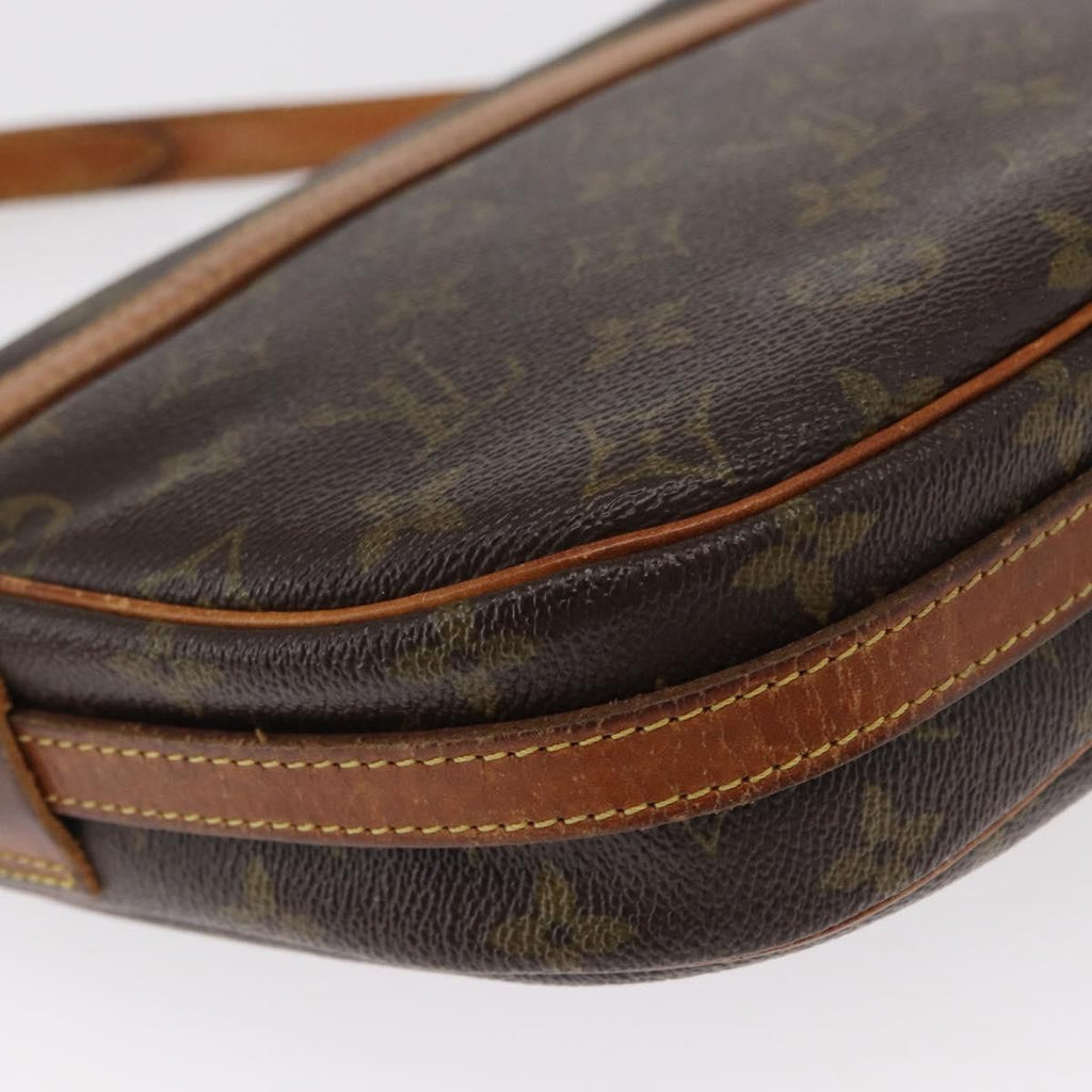 Louis Vuitton Jeune Fille Handbag Monogram Canvas Brown Canvas Shoulder Bag Bag (Pre-Owned)