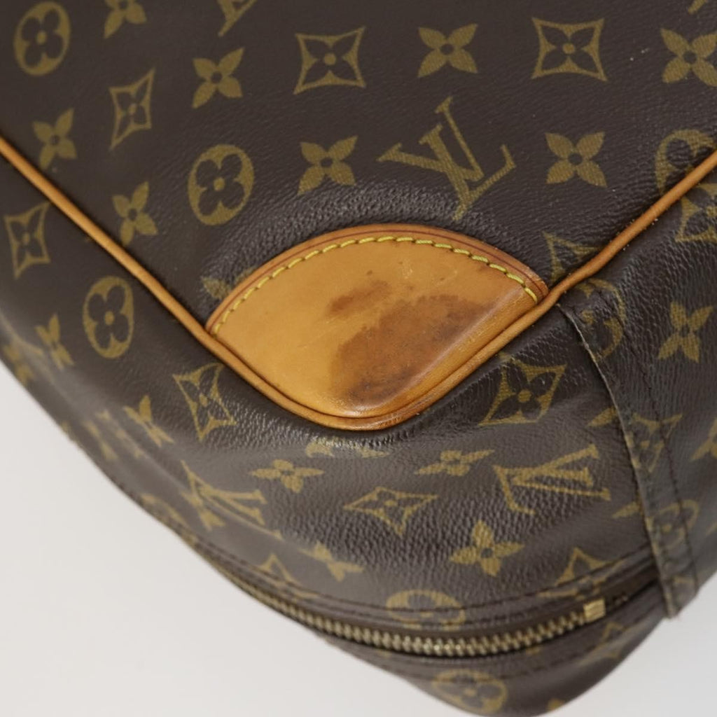 Louis Vuitton Sirius Handbag Monogram Canvas Brown Canvas Travel Bag Bag (Pre-Owned)
