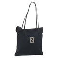 Fendi Zucca Tote Bag Canvas Black Canvas Tote Bag Bag (Pre-Owned)