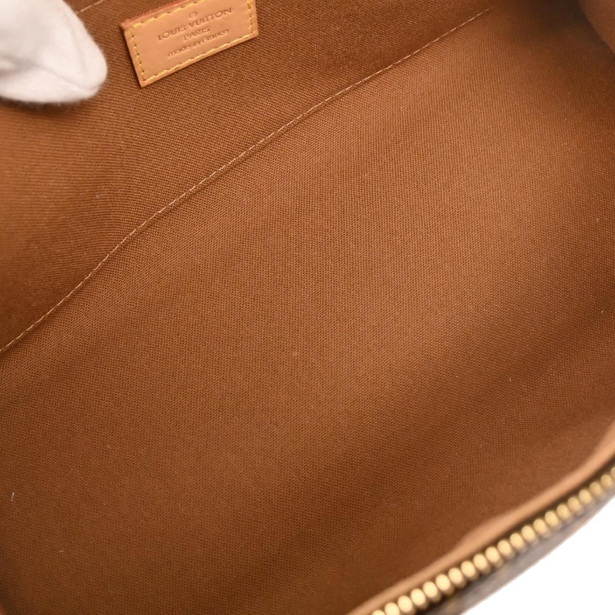 Louis Vuitton Popincourt Handle Bag Monogram Canvas Brown Canvas Handbag (Pre-Owned)