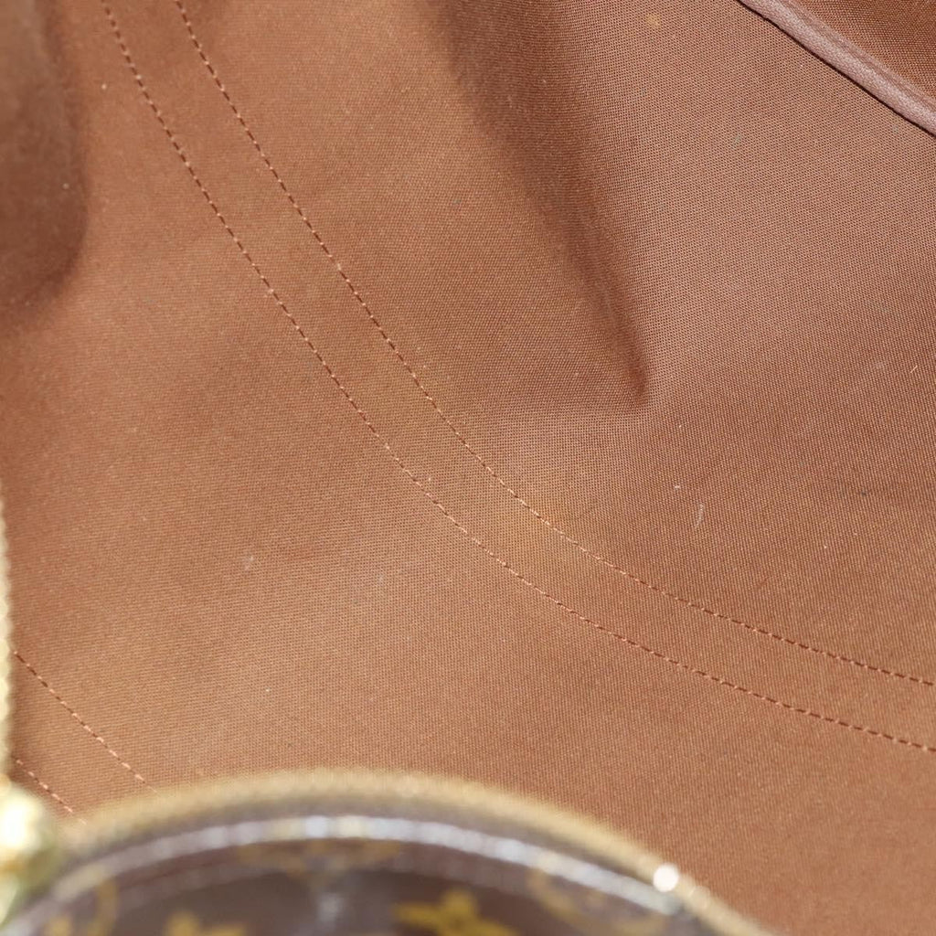 Louis Vuitton Keepall Bag Monogram Canvas Brown Canvas Travel Bag Bag (Pre-Owned)