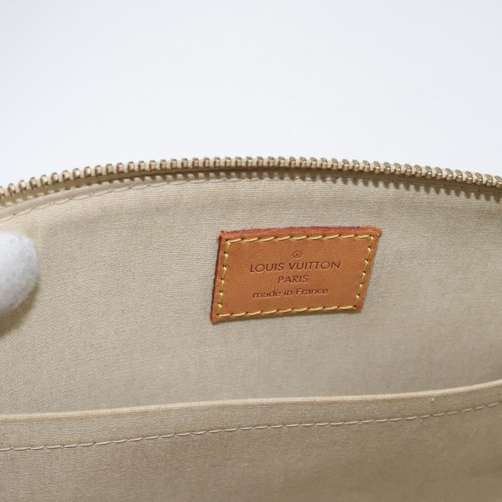 Louis Vuitton Sherwood Handbag Monogram Vernis Yellow Patent_Leather Handbag (Pre-Owned)