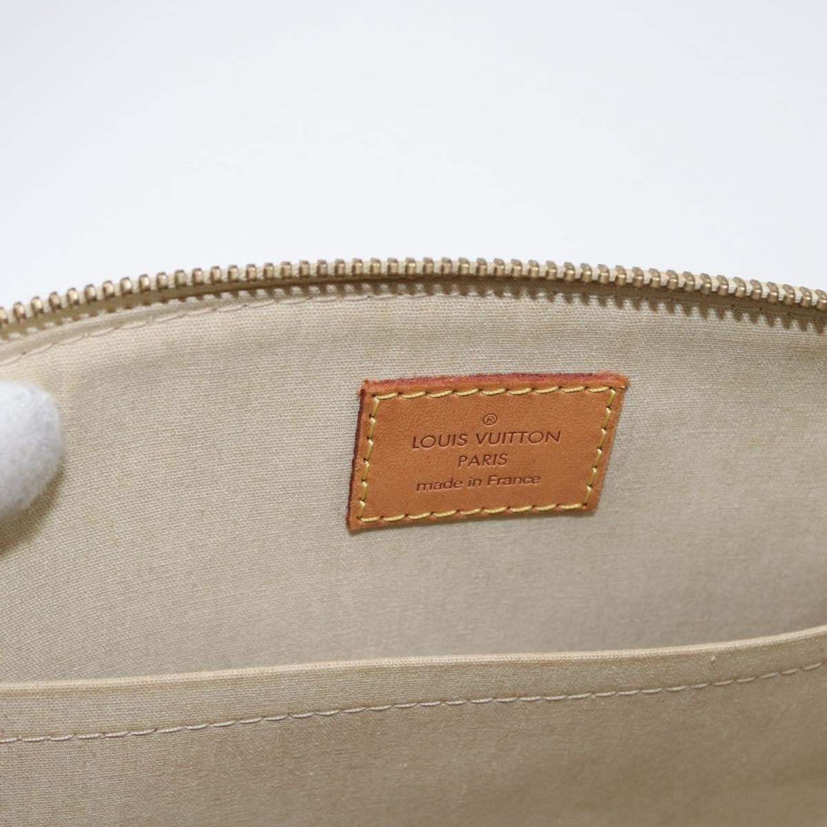 Louis Vuitton Sherwood Handbag Monogram Vernis Yellow Patent_Leather Handbag (Pre-Owned)