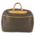 Louis Vuitton Alize Bag Monogram Canvas Brown Canvas Travel Bag Bag (Pre-Owned)