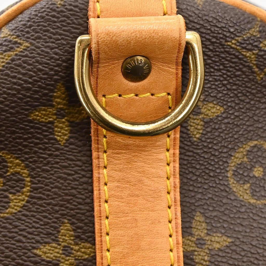 Louis Vuitton Keepall Bandouliere Bag Monogram Canvas Brown Canvas Travel Bag Bag (Pre-Owned)
