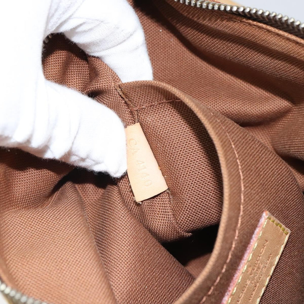 Louis Vuitton Odeon Handbag Monogram Canvas Brown Canvas Shoulder Bag Bag (Pre-Owned)