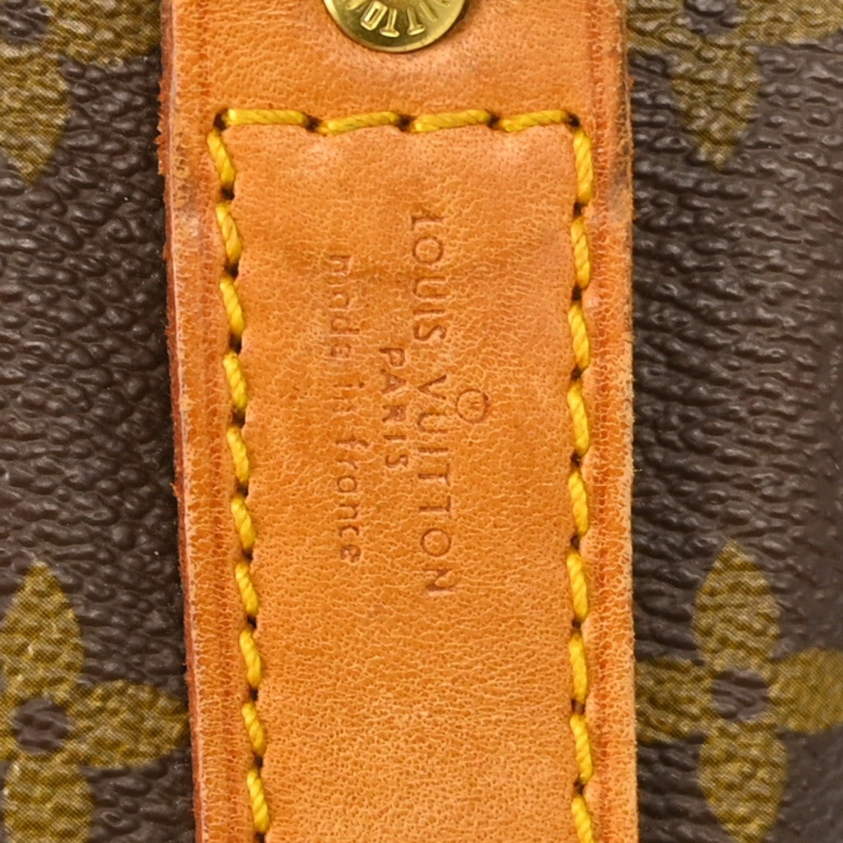 Louis Vuitton Keepall Bandouliere Bag Monogram Canvas Brown Canvas Travel Bag Bag (Pre-Owned)