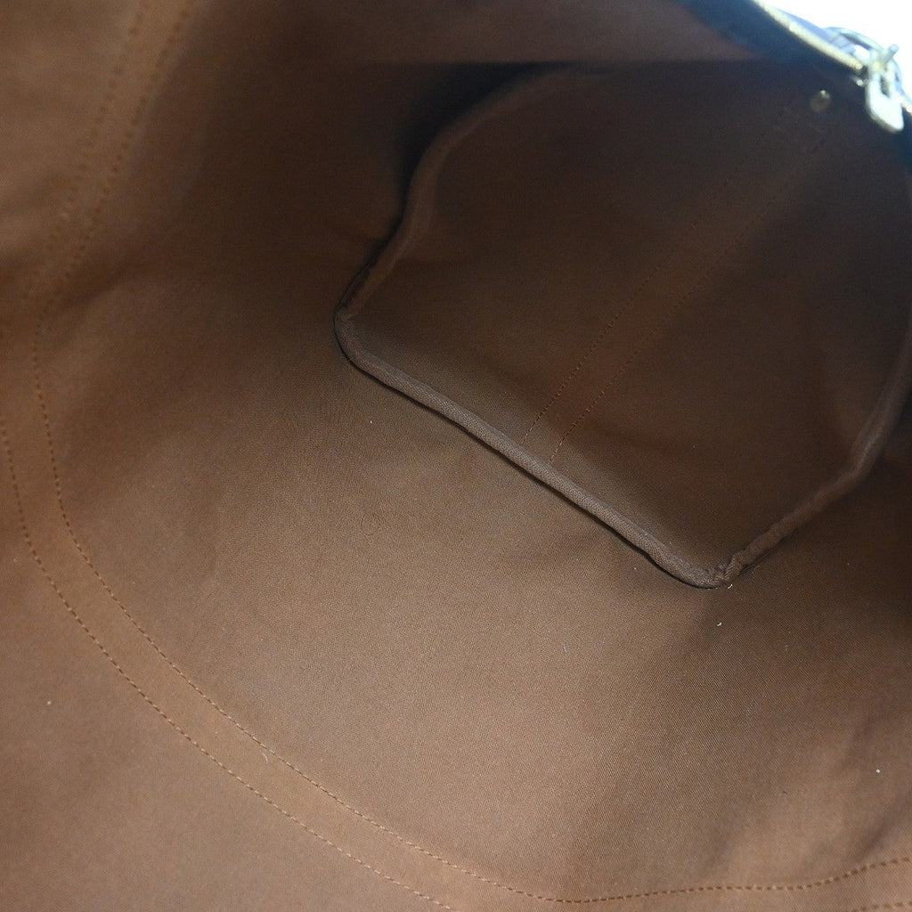 Louis Vuitton Keepall Bandouliere Bag Monogram Canvas Brown Canvas Travel Bag Bag (Pre-Owned)