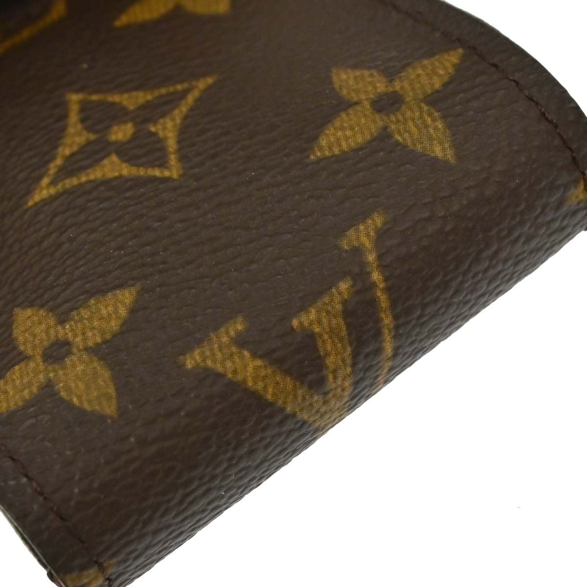 Louis Vuitton Etui Cigarette Case Monogram Canvas Brown Canvas Wallets Accessory (Pre-Owned)
