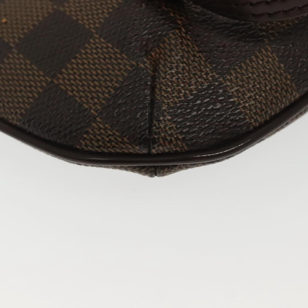 Louis Vuitton Manosque Pochette Damier Brown Canvas Clutche & Pouche Bag (Pre-Owned)
