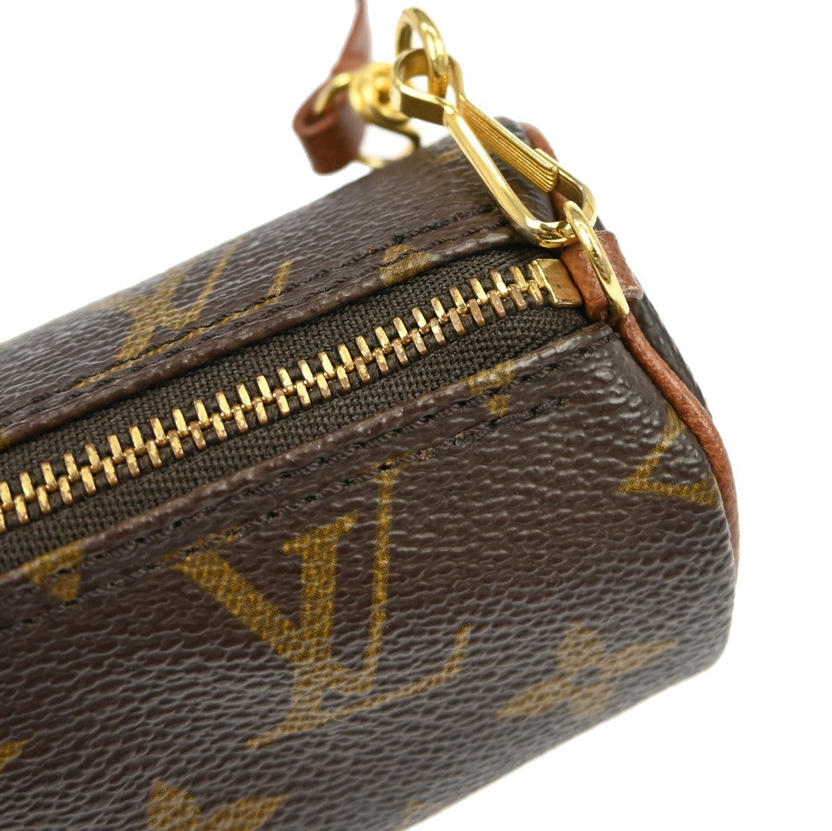 Louis Vuitton Papillon Pochette Monogram Canvas Brown Canvas Clutche & Pouche Bag (Pre-Owned)