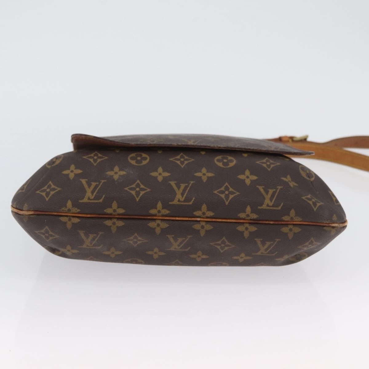 Louis Vuitton Musette Salsa Handbag Monogram Canvas Brown Canvas Shoulder Bag Bag (Pre-Owned)