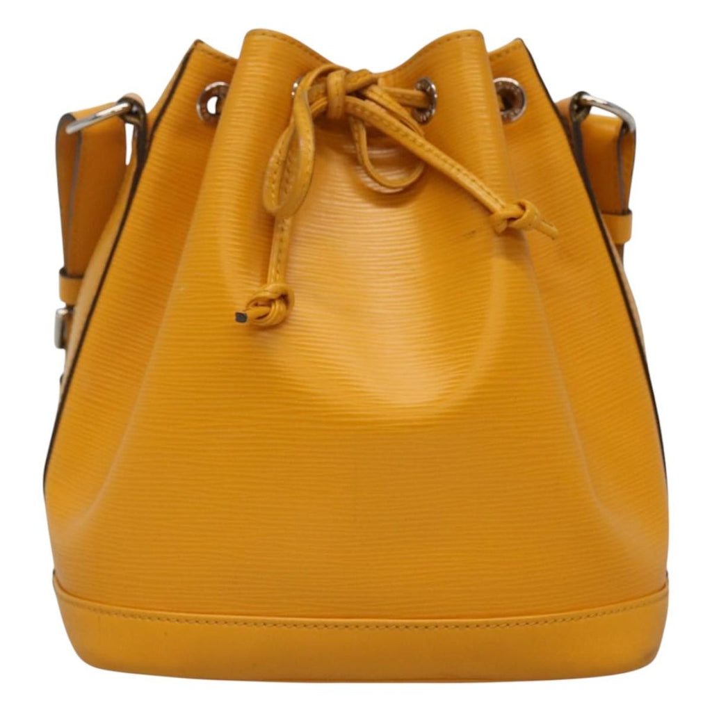 Louis Vuitton Petit Noe Nm Handbag Epi Leather Yellow Leather Shoulder Bag Bag (Pre-Owned)