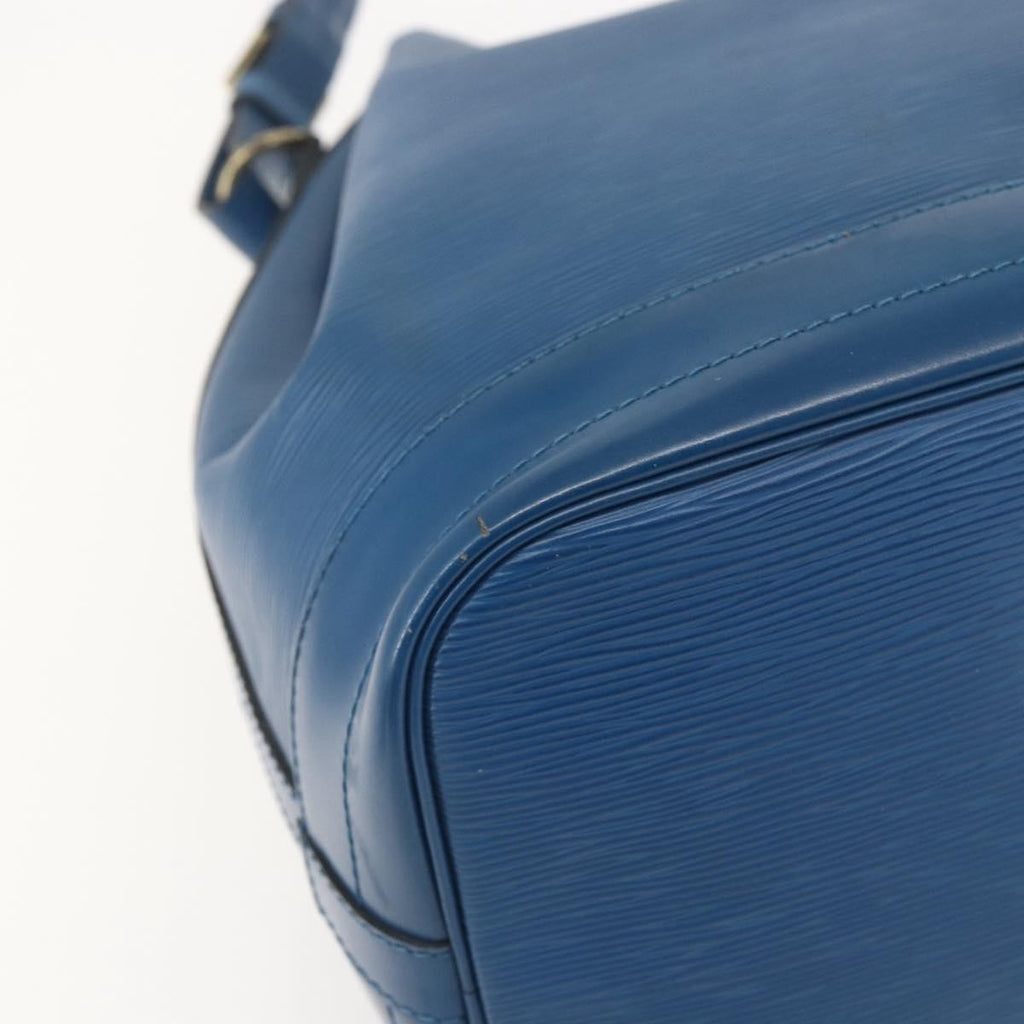 Louis Vuitton Noe Handbag Epi Leather Blue Leather Shoulder Bag Bag (Pre-Owned)