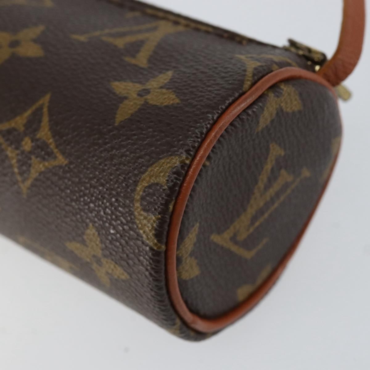 Louis Vuitton Papillon Pochette Monogram Canvas Brown Canvas Clutche & Pouche Bag (Pre-Owned)