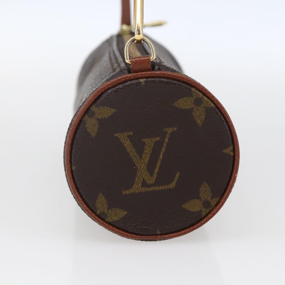 Louis Vuitton Papillon Pochette Monogram Canvas Brown Canvas Clutche & Pouche Bag (Pre-Owned)