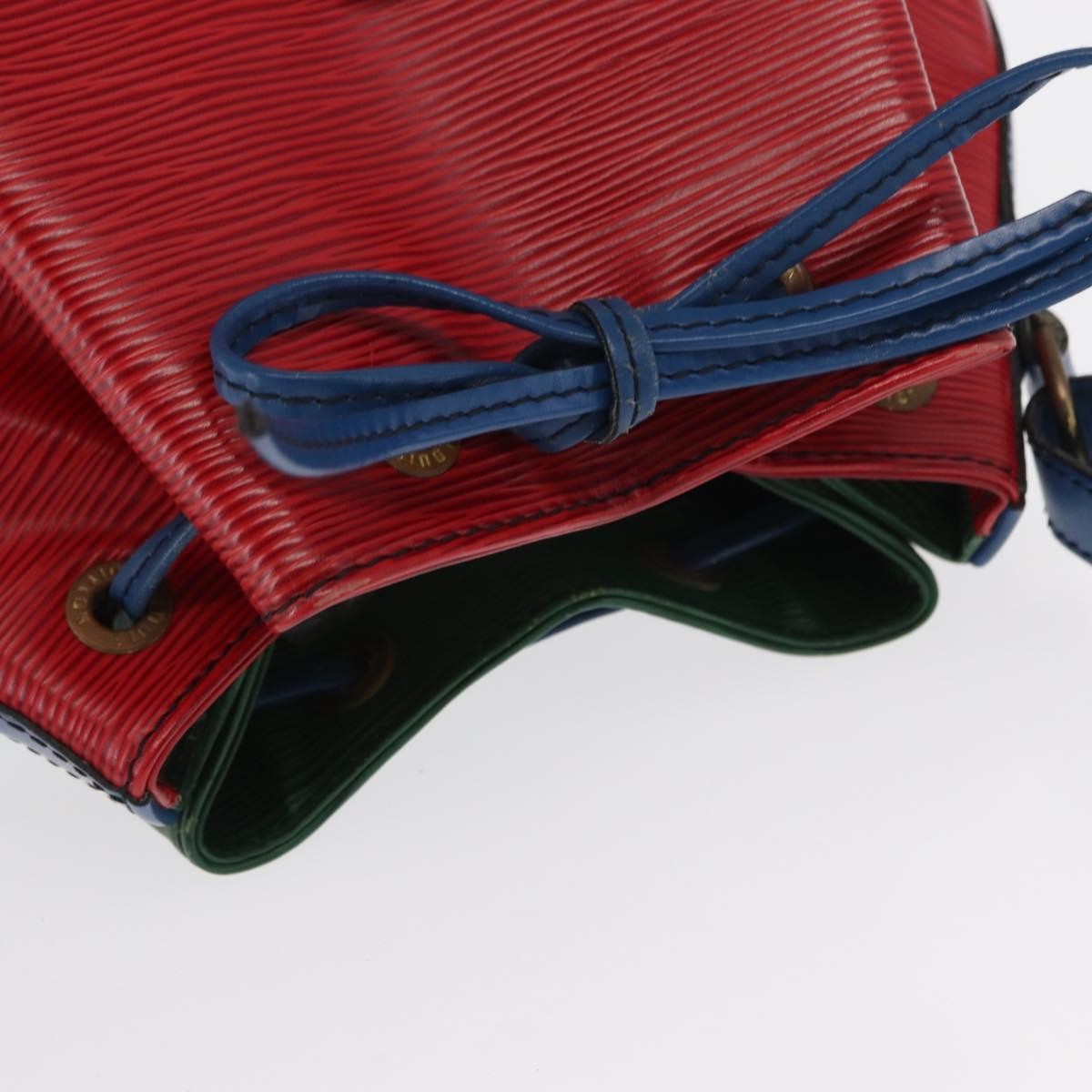 Louis Vuitton Tricolor Petit Noe Nm Handbag Epi Leather Multicolour Leather Shoulder Bag Bag (Pre-Owned)