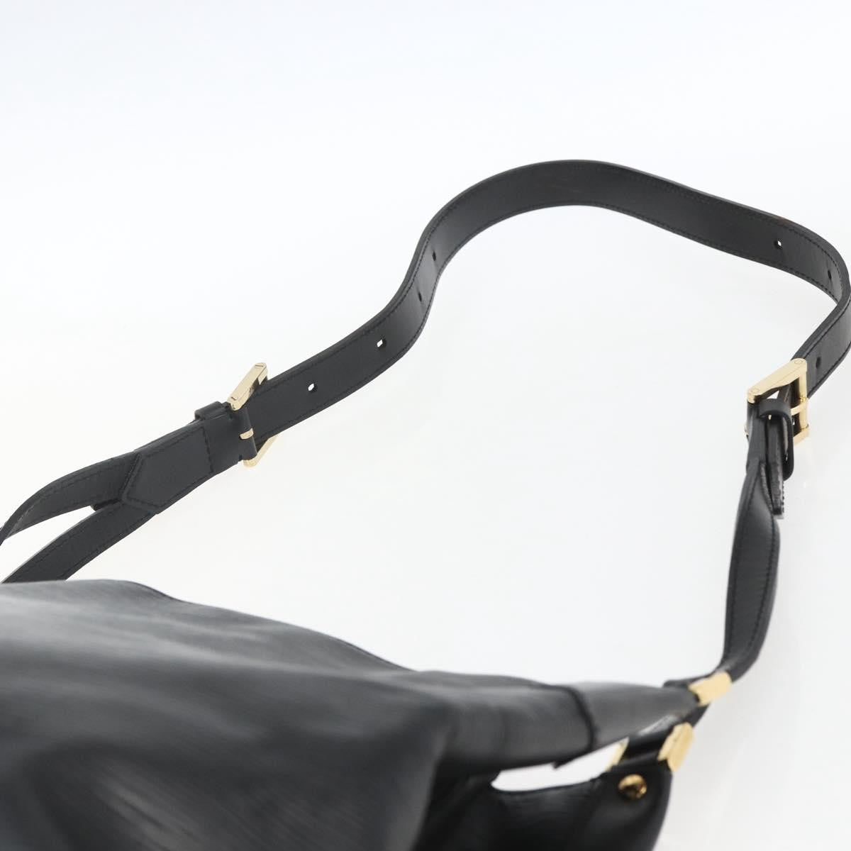 Louis Vuitton Mandara Handbag Epi Leather Black Leather Tote Bag Bag (Pre-Owned)