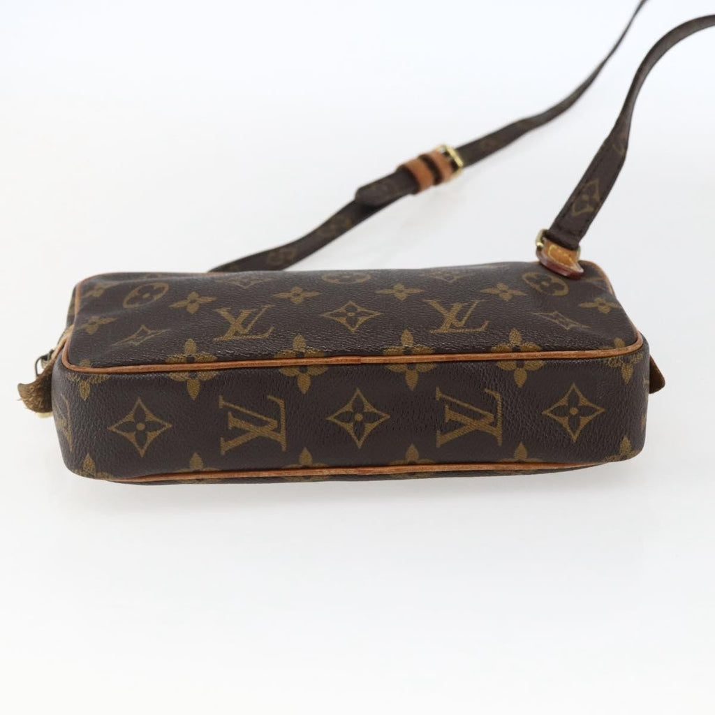 Louis Vuitton Pochette Marly Bandouliere Bag Monogram Canvas Brown Canvas Shoulder Bag Bag (Pre-Owned)