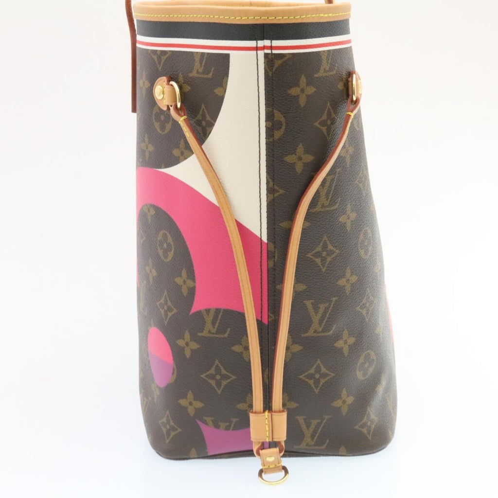 Louis Vuitton Neverfull Nm Tote Limited Edition Game On Monogram Canvas Brown Canvas Tote Bag Bag (Pre-Owned)