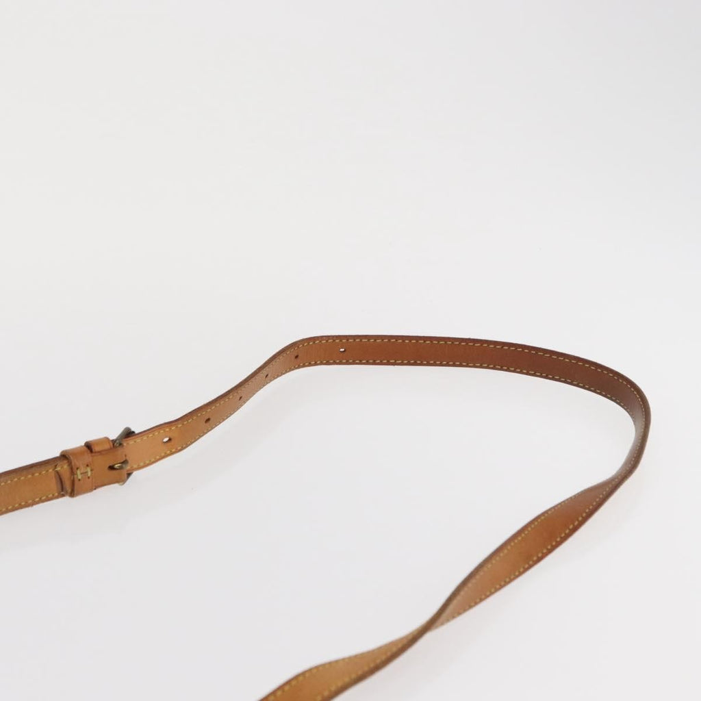 Louis Vuitton Saumur Handbag Damier Beige Canvas Shoulder Bag Bag (Pre-Owned)