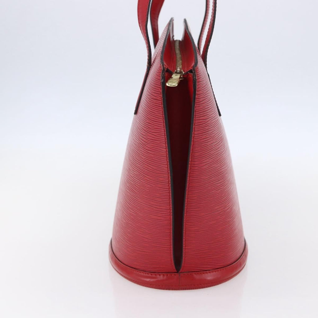 Louis Vuitton Saint Jacques Handbag Epi Leather Red Leather Shoulder Bag Bag (Pre-Owned)
