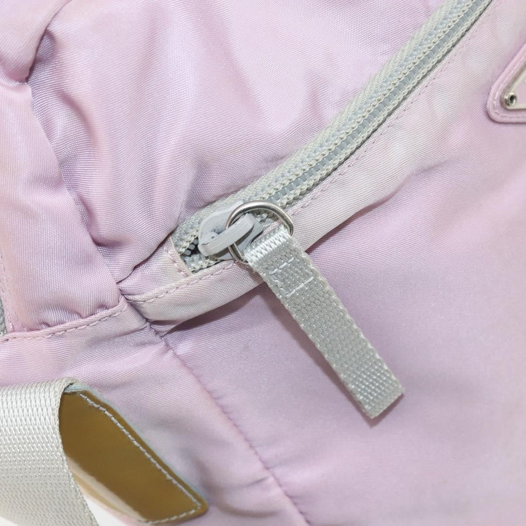 Prada Vintage Shoulder Bag Tessuto Pink Nylon Shoulder Bag Bag (Pre-Owned)