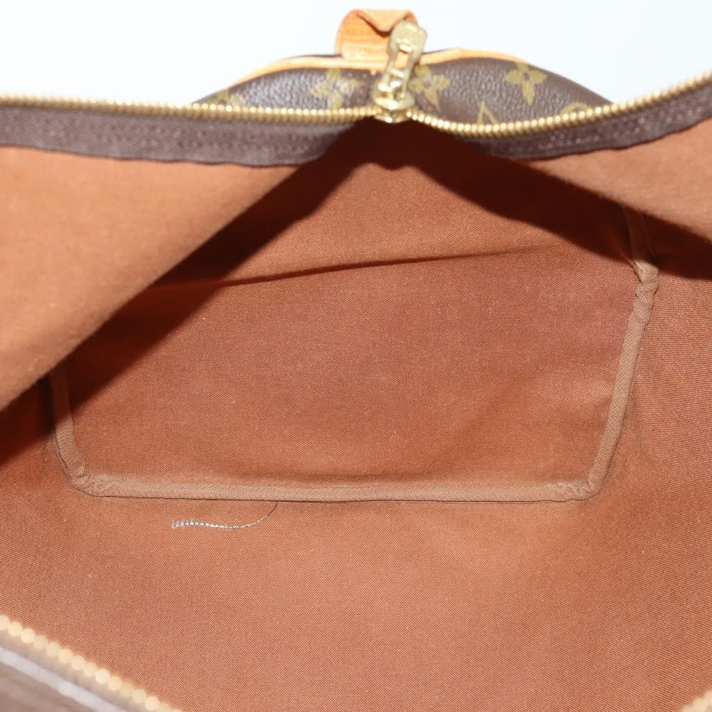 Louis Vuitton Keepall Bag Monogram Canvas Brown Canvas Travel Bag Bag (Pre-Owned)