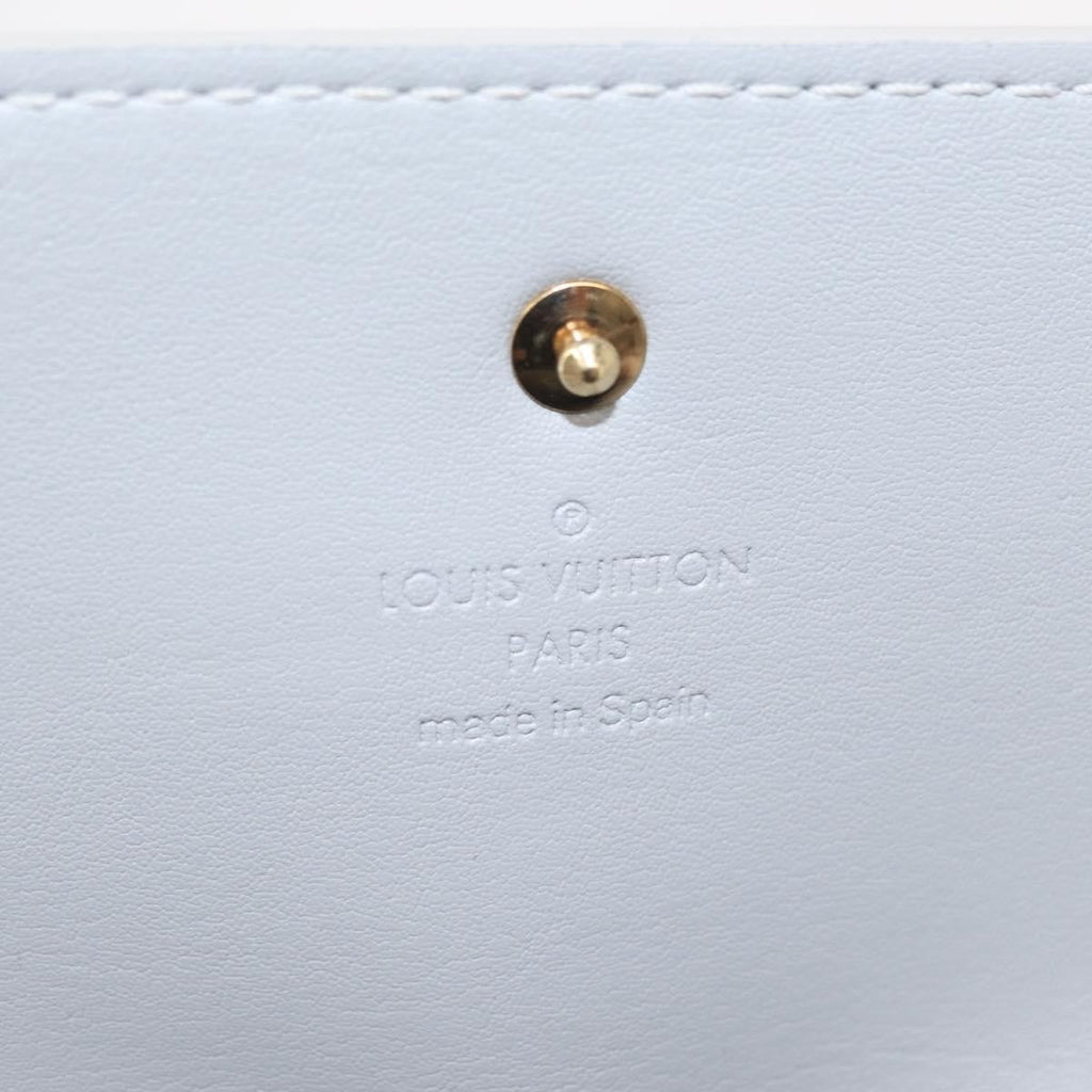Louis Vuitton Mott Handbag Monogram Vernis Beige Patent_Leather Clutche & Pouche Bag (Pre-Owned)