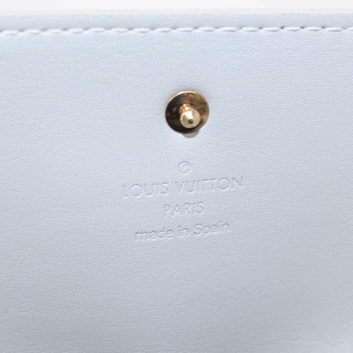 Louis Vuitton Mott Handbag Monogram Vernis Beige Patent_Leather Clutche & Pouche Bag (Pre-Owned)