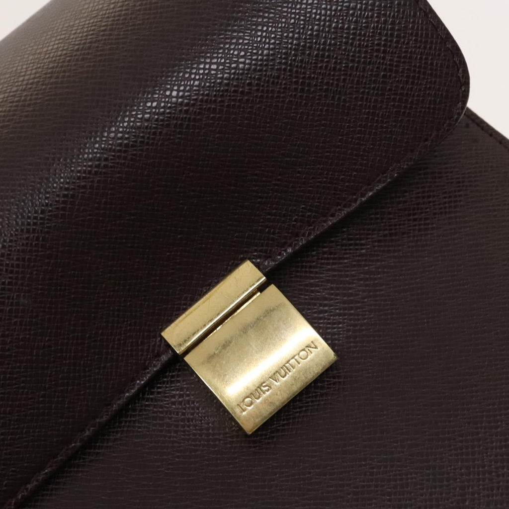 Louis Vuitton Rendez-Vous Shoulder Bag Monogram Metal Calfskin Brown Leather Bag (Pre-Owned)