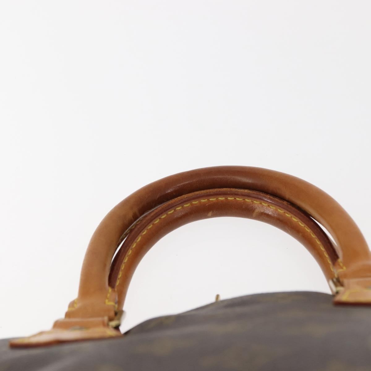 Louis Vuitton Alma Handbag Monogram Canvas Brown Canvas Handbag (Pre-Owned)