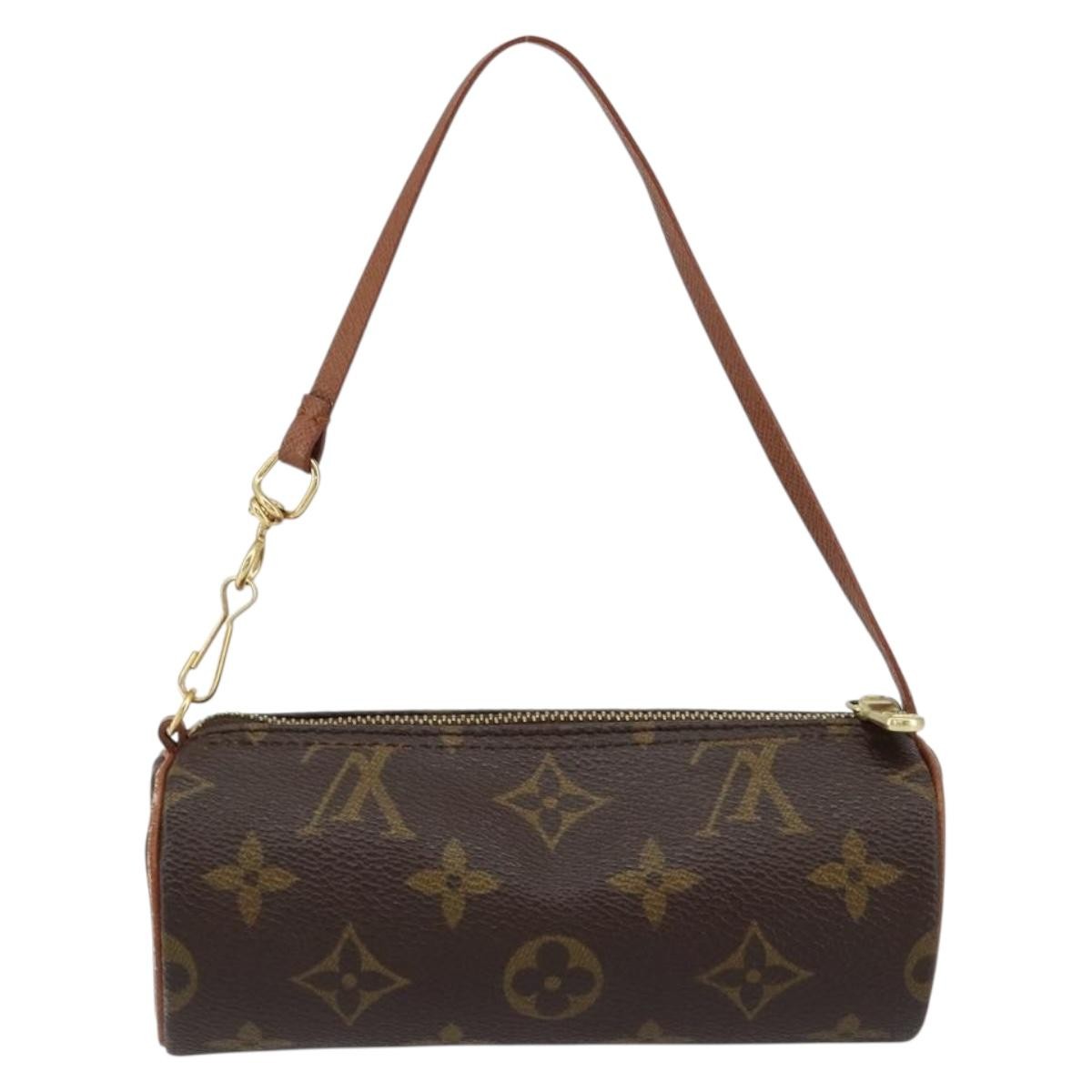 Louis Vuitton Papillon Pochette Monogram Canvas Brown Canvas Clutche & Pouche Bag (Pre-Owned)