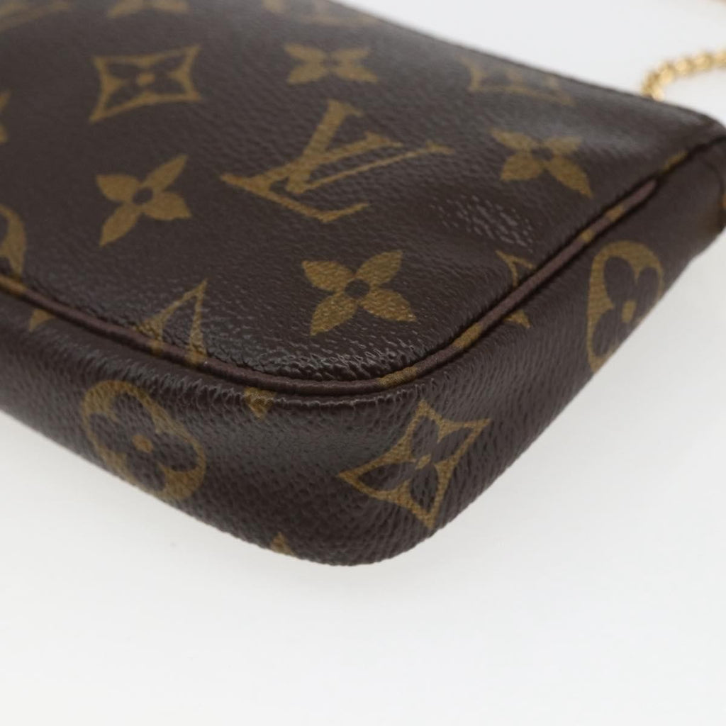 Louis Vuitton Pochette Accessoires Limited Edition Monogram Trunk Brown Canvas Clutche & Pouche Bag (Pre-Owned)