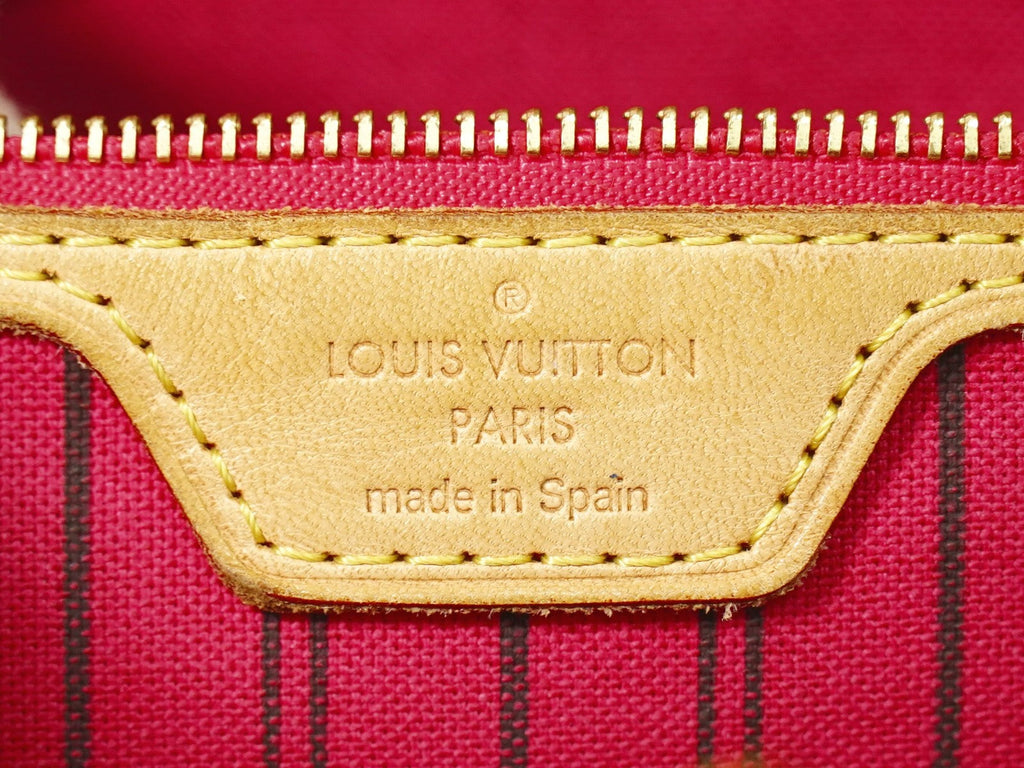 Louis Vuitton Neverfull Nm Tote Limited Edition Bay Monogram Canvas Brown Canvas Tote Bag Bag (Pre-Owned)