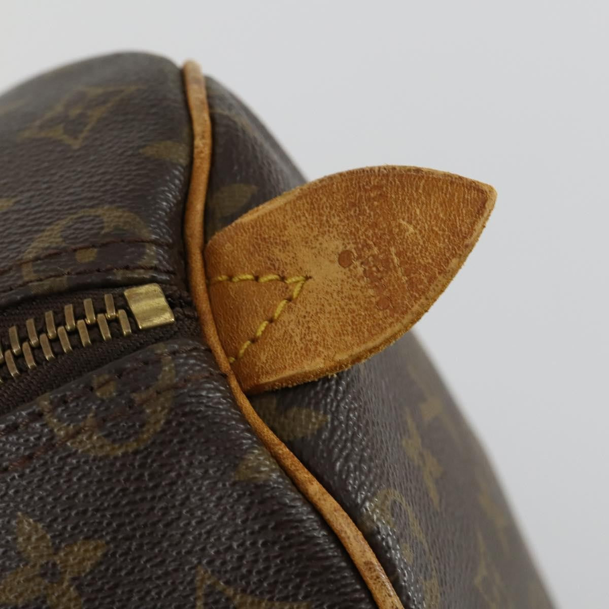 Louis Vuitton Keepall Bag Monogram Canvas Brown Canvas Travel Bag Bag (Pre-Owned)