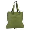 Bottega Veneta Intrecciato Leather Green Leather Shoulder Bag Bag (Pre-Owned)