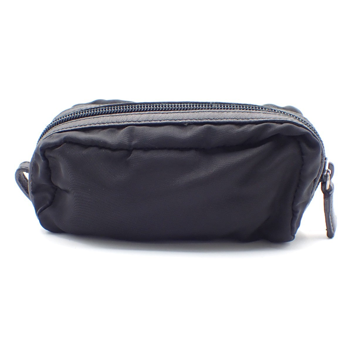 Prada Padded Zip Belt Bag Tessuto Black Nylon Clutche & Pouche Bag (Pre-Owned)