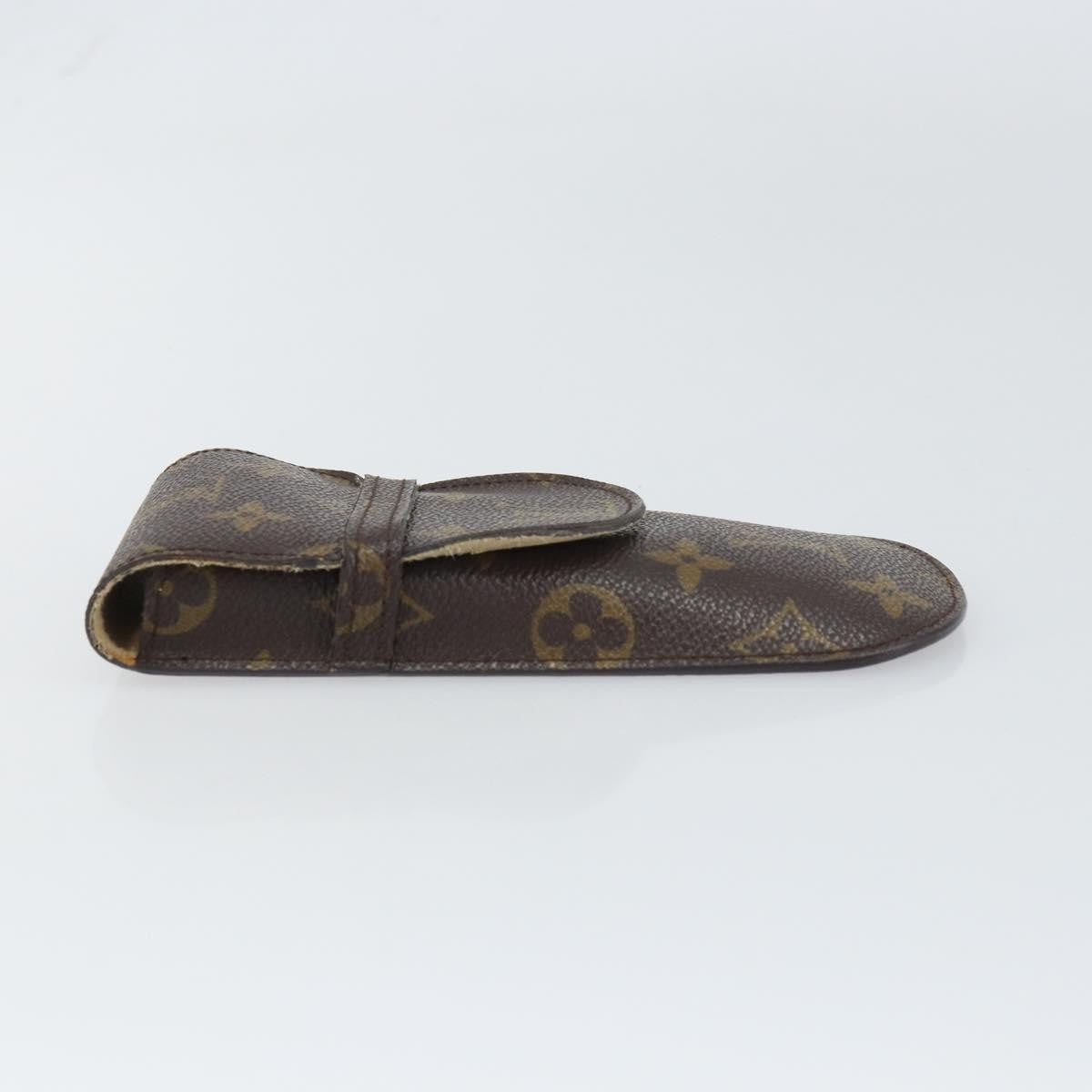 Louis Vuitton Etui À Lunette Canvas Brown Canvas Wallets Accessory (Pre-Owned)
