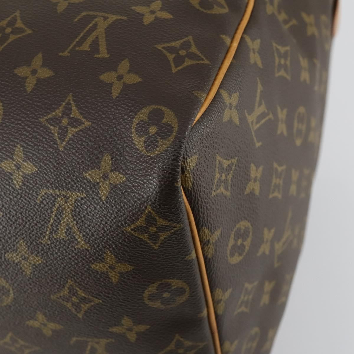 Louis Vuitton Keepall Bag Monogram Canvas Brown Canvas Travel Bag Bag (Pre-Owned)