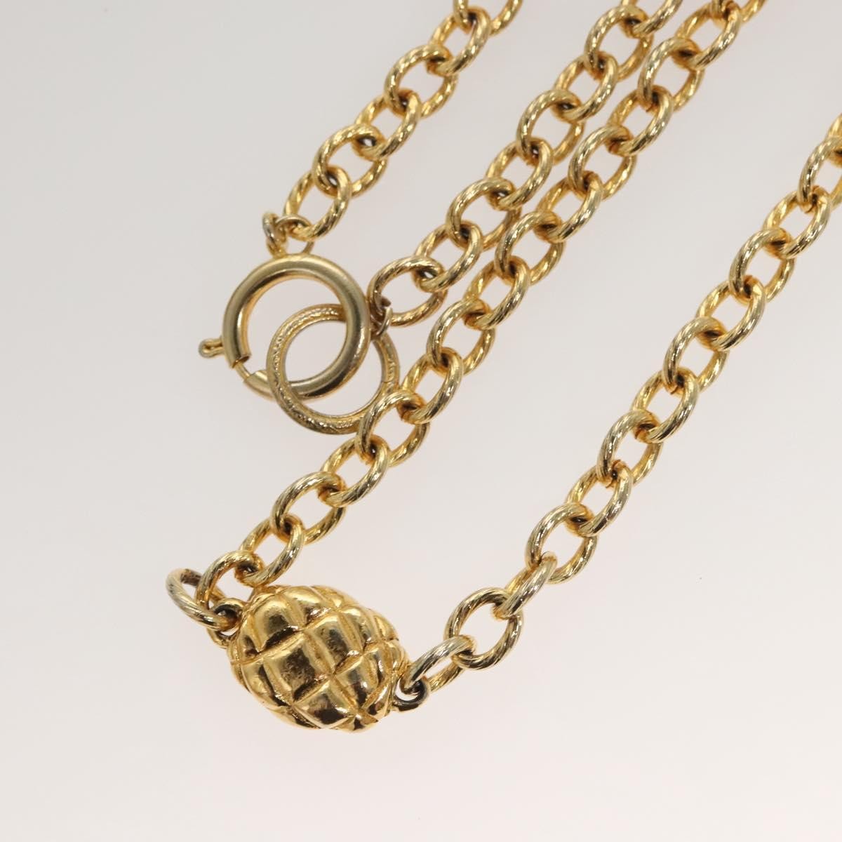 Chanel Cc Station Chain Belt Metal Gold Metal Belts Accessory (Pre-Owned)