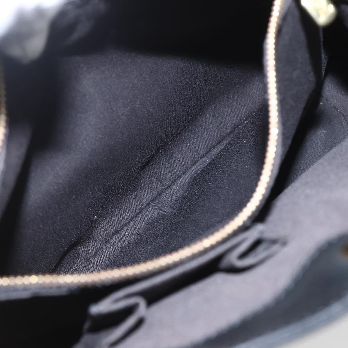 Louis Vuitton Mandara Handbag Epi Leather Black Leather Tote Bag Bag (Pre-Owned)
