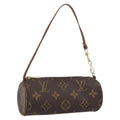 Louis Vuitton Papillon Pochette Monogram Canvas Brown Canvas Clutche & Pouche Bag (Pre-Owned)